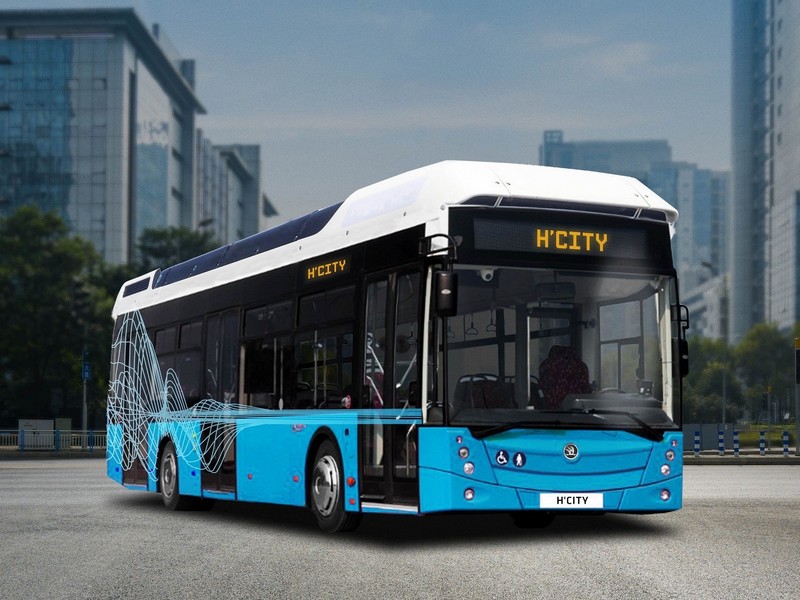 Praha bude zkoušet autobus na vodík